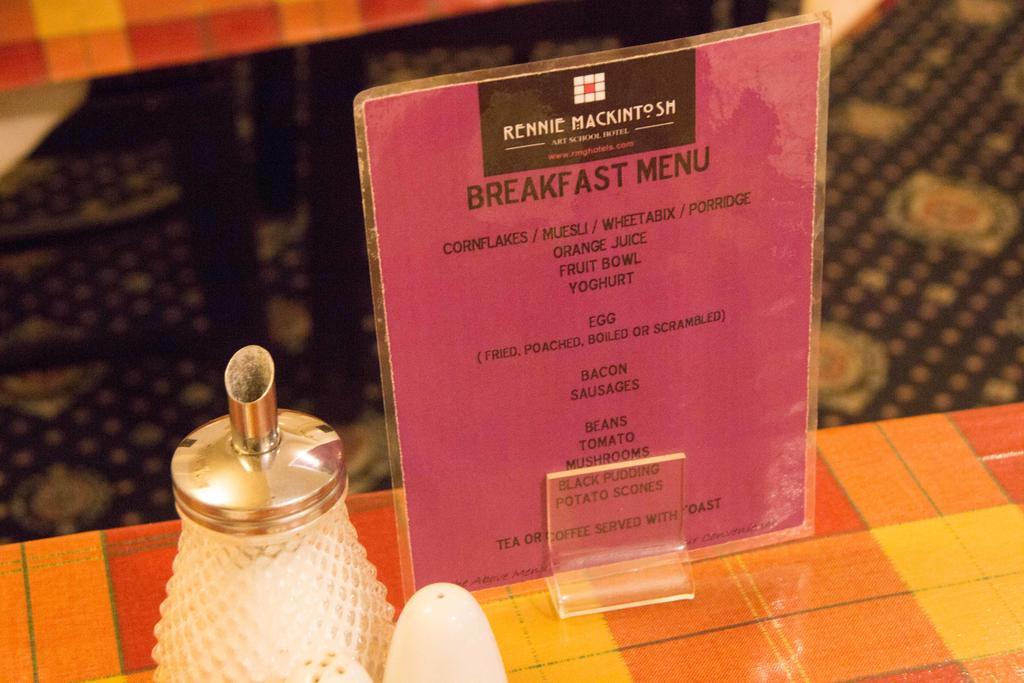 Rennie Mackintosh City Hotel Glasgow Bagian luar foto